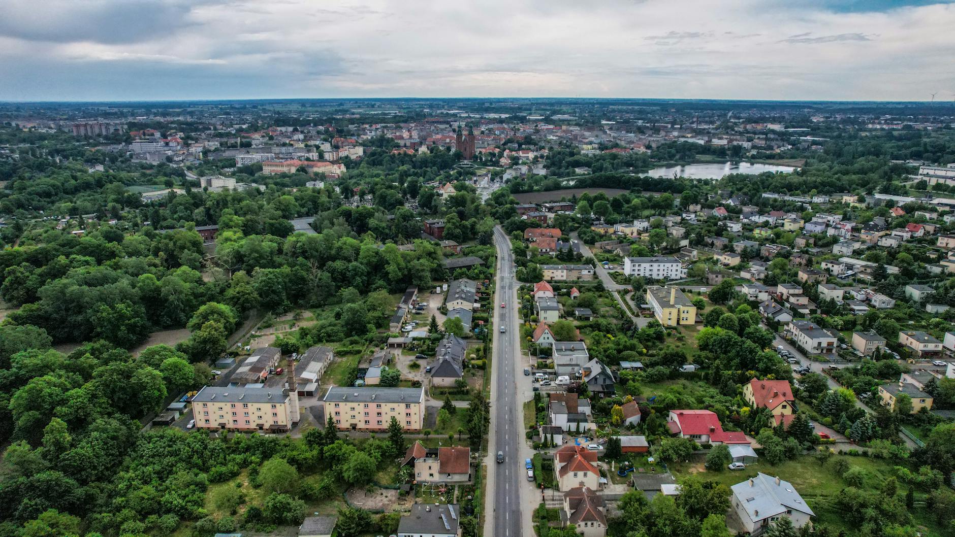 Mapa infrastruktury i usług w Grajewie